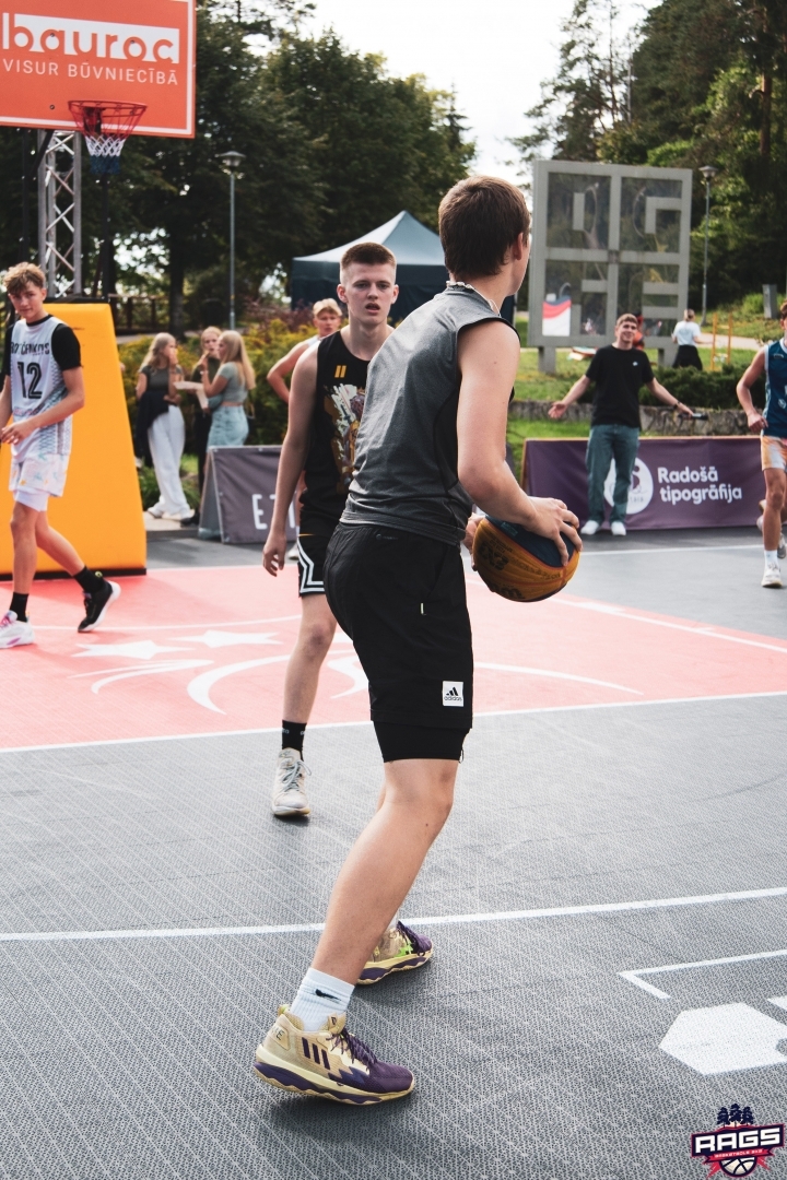 RAGS 3x3 basketbola tūres lielais fināls. 22.08.2023.