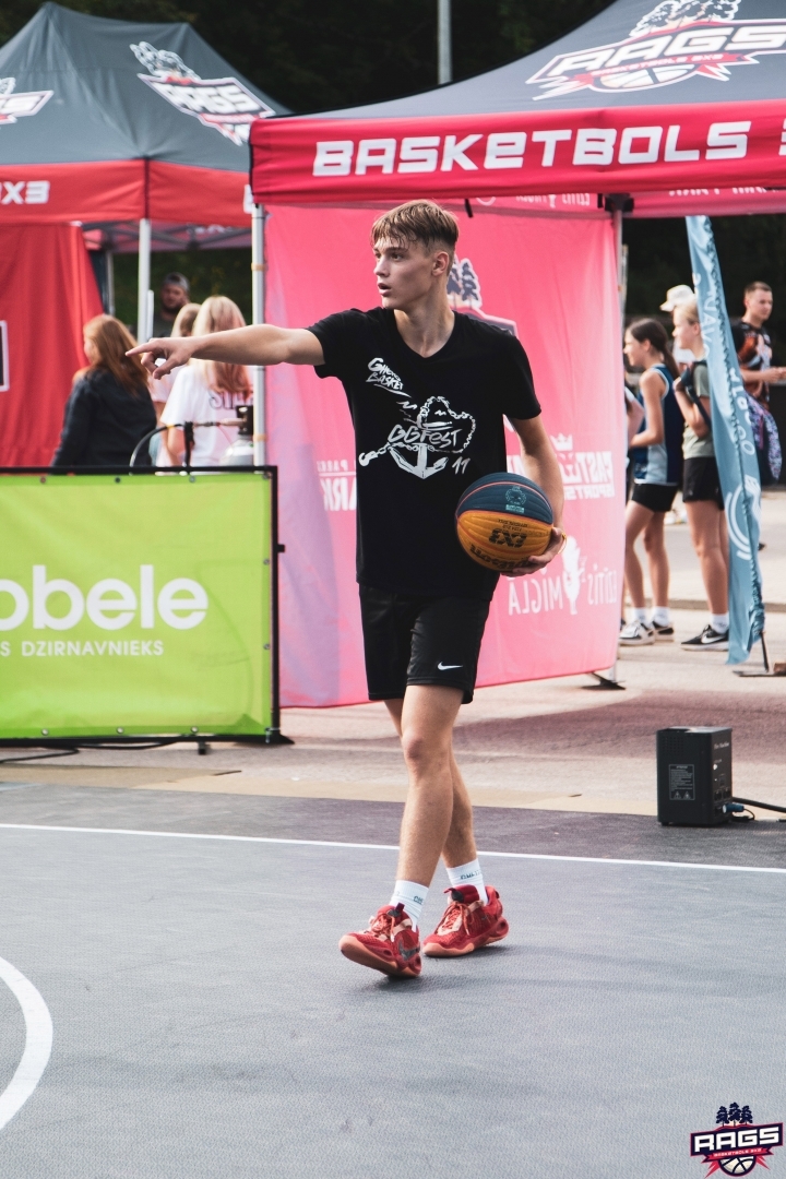 RAGS 3x3 basketbola tūres lielais fināls. 22.08.2023.