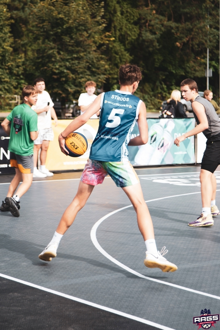 RAGS 3x3 basketbola tūres lielais fināls. 22.08.2023.