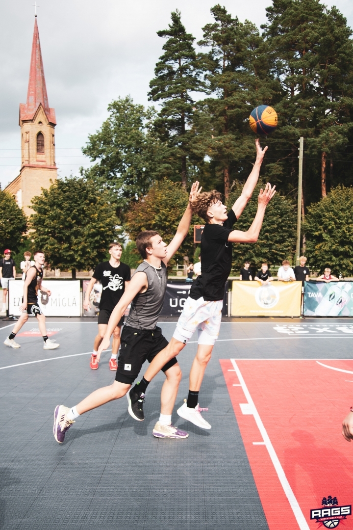 RAGS 3x3 basketbola tūres lielais fināls. 22.08.2023.