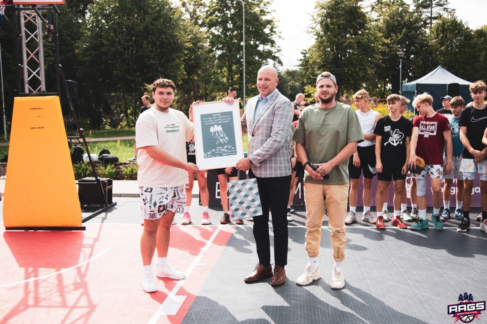 RAGS 3x3 basketbola tūres lielais fināls. 22.08.2023.