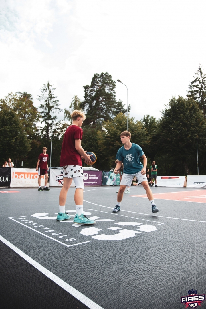 RAGS 3x3 basketbola tūres lielais fināls. 22.08.2023.