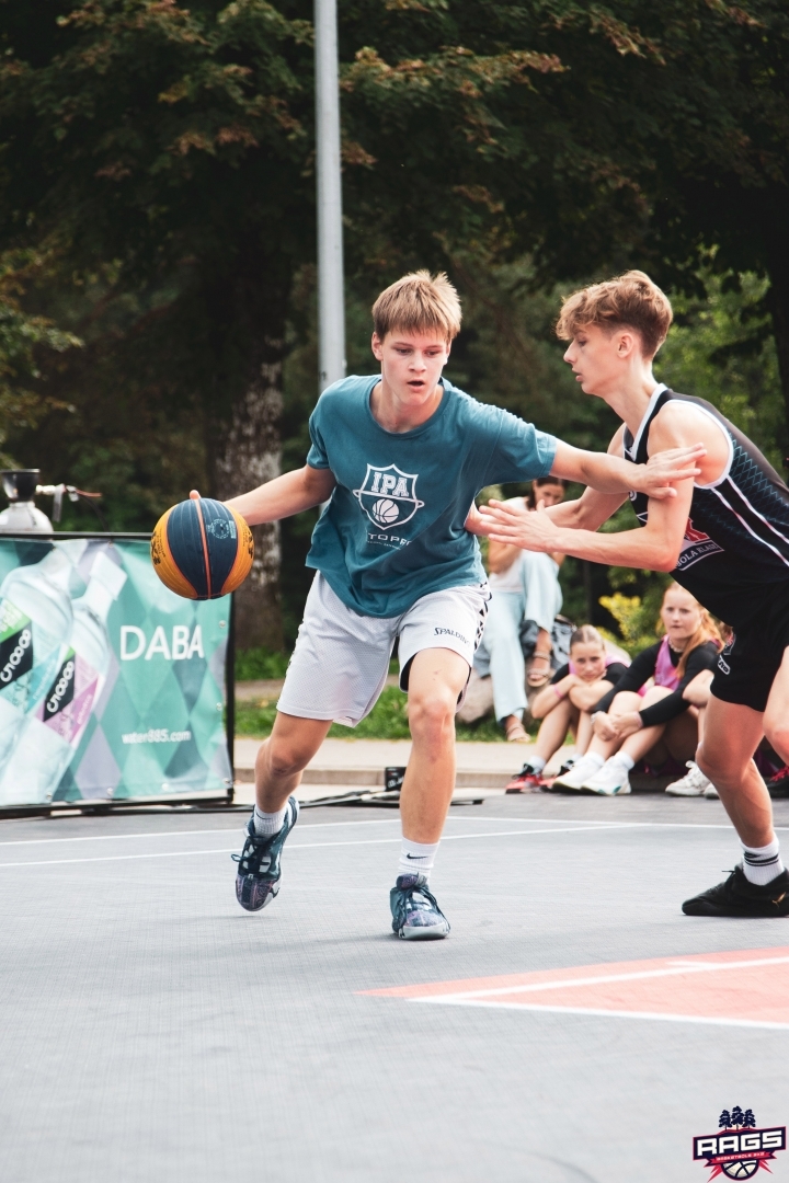 RAGS 3x3 basketbola tūres lielais fināls. 22.08.2023.