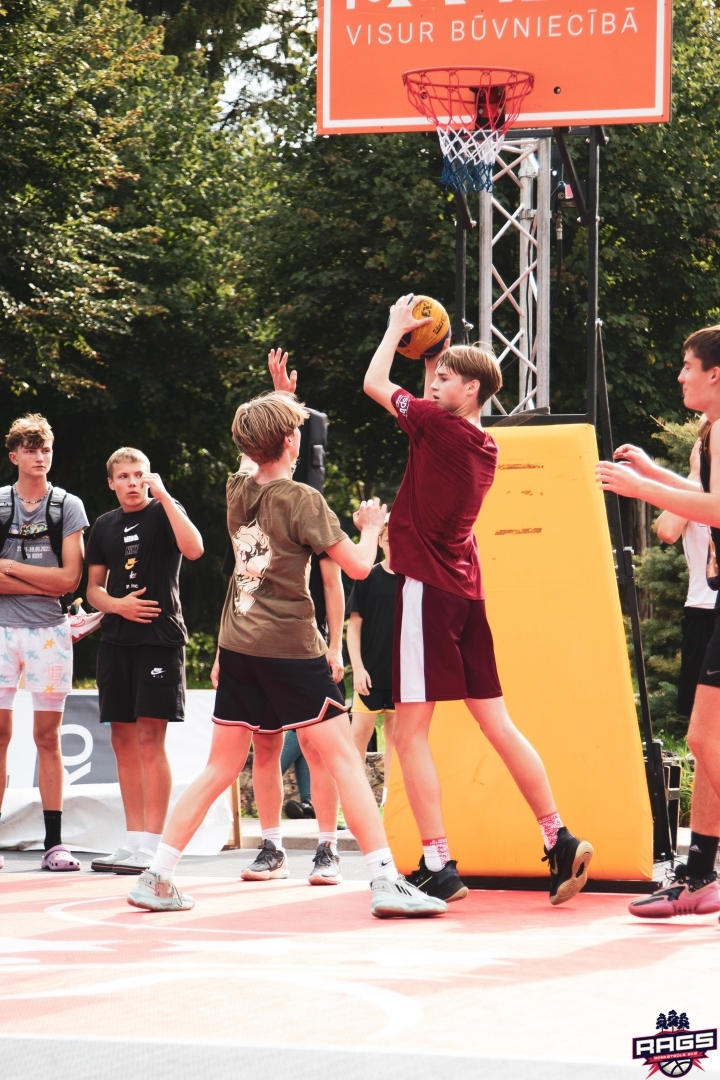 RAGS 3x3 basketbola tūres lielais fināls. 22.08.2023.