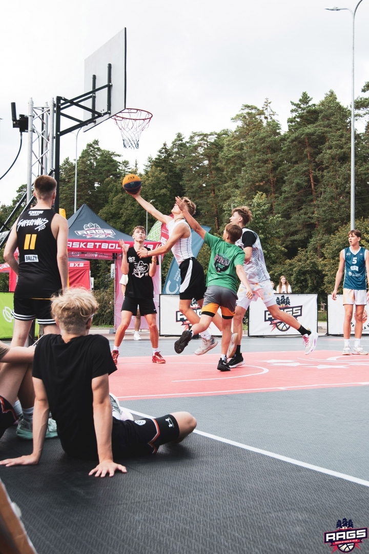 RAGS 3x3 basketbola tūres lielais fināls. 22.08.2023.