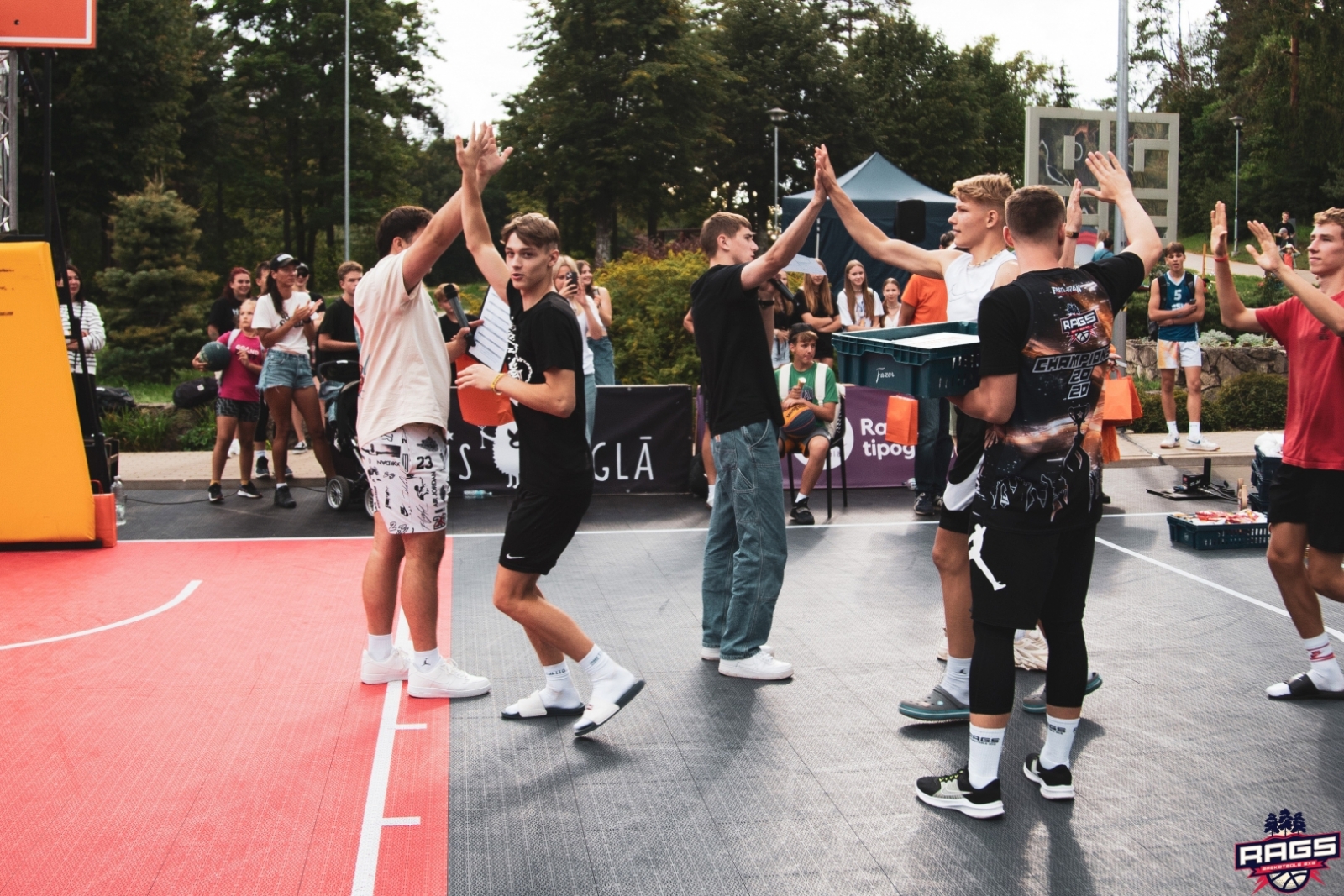 RAGS 3x3 basketbola tūres lielais fināls. 22.08.2023.