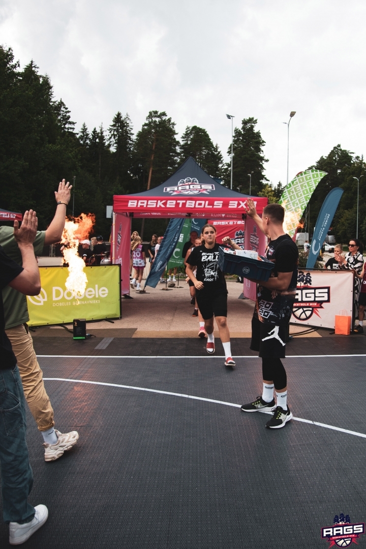 RAGS 3x3 basketbola tūres lielais fināls. 22.08.2023.