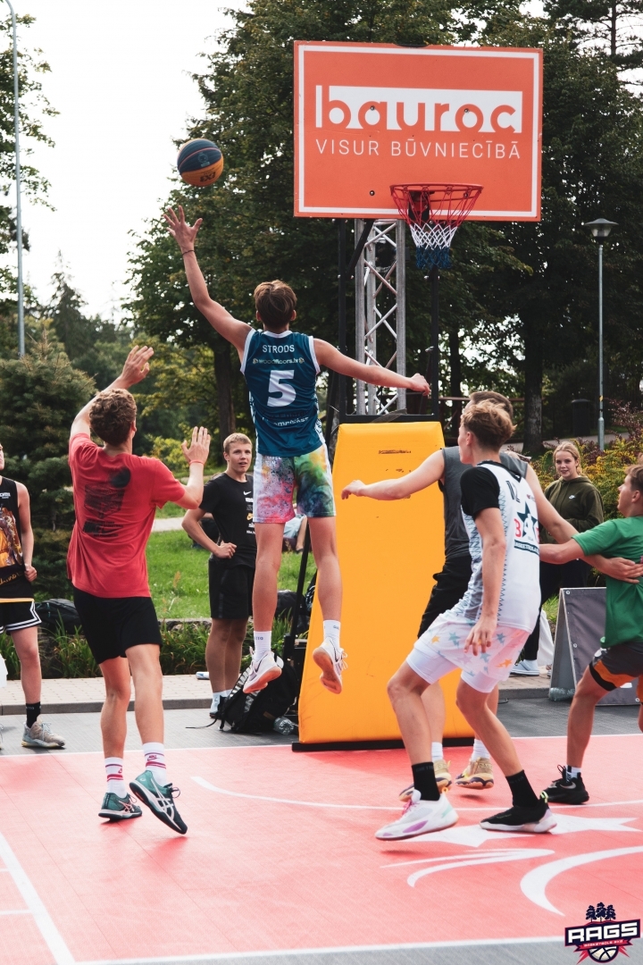 RAGS 3x3 basketbola tūres lielais fināls. 22.08.2023.