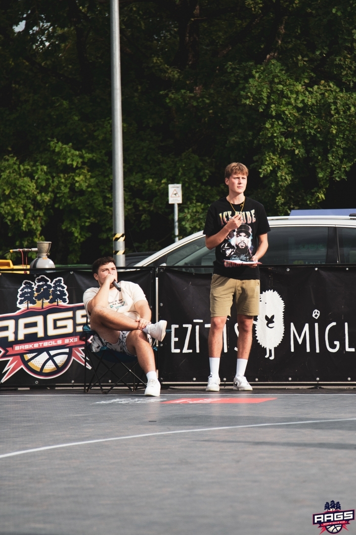 RAGS 3x3 basketbola tūres lielais fināls. 22.08.2023.