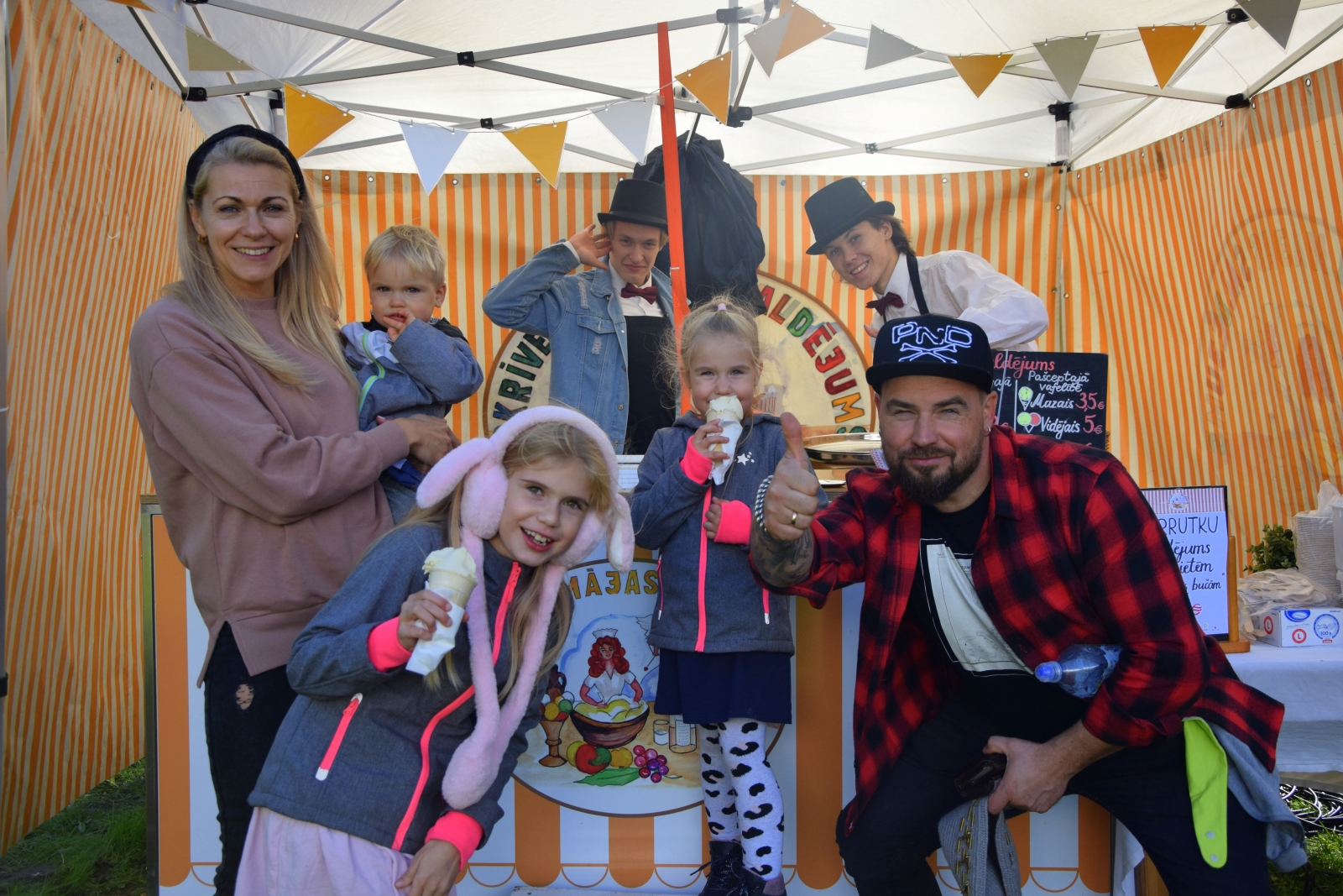 Rembates Dārzeņu festivāls - saldējums