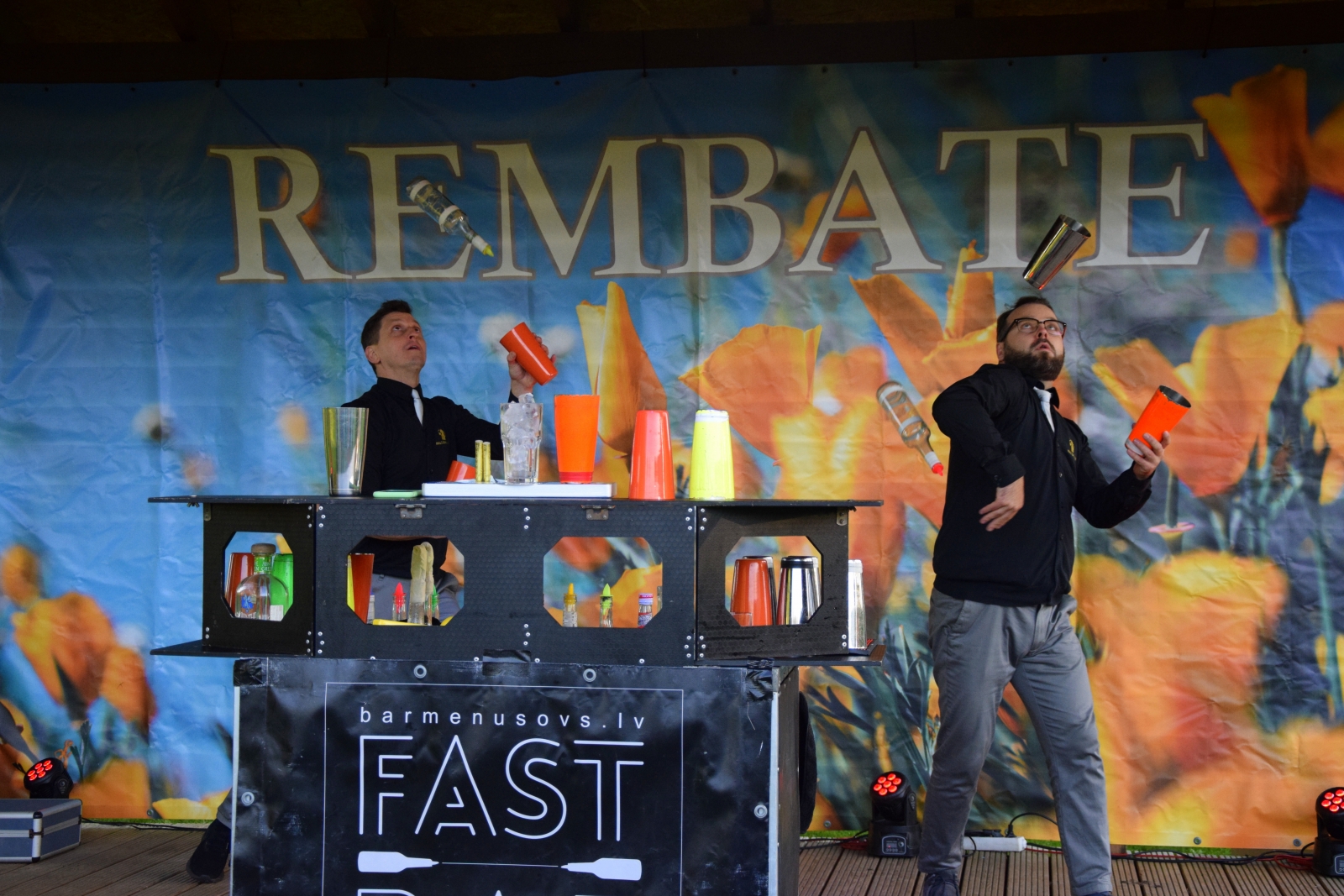 Rembates Dārzeņu festivāls - bārmeņu šovs