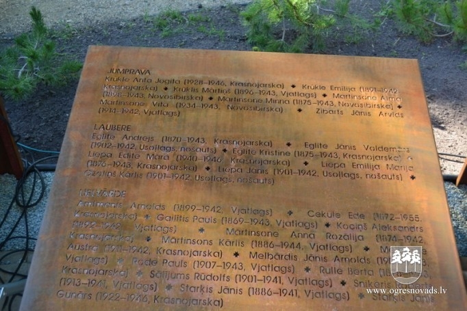 Ogrē piemin komunistiskā genocīda upurus