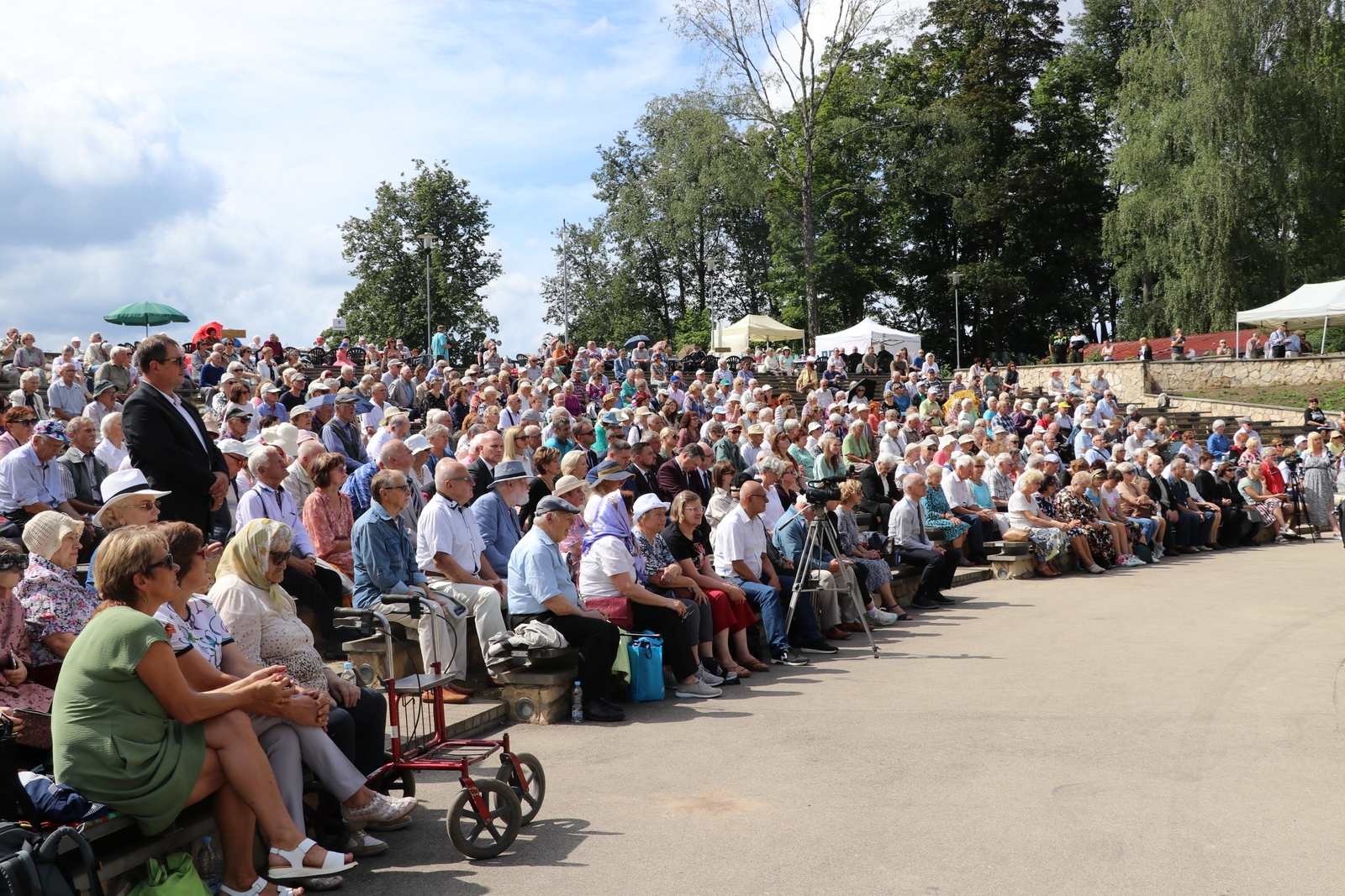 Ikšķilē aizvadīts 24. Latvijas Politiski represēto personu salidojums