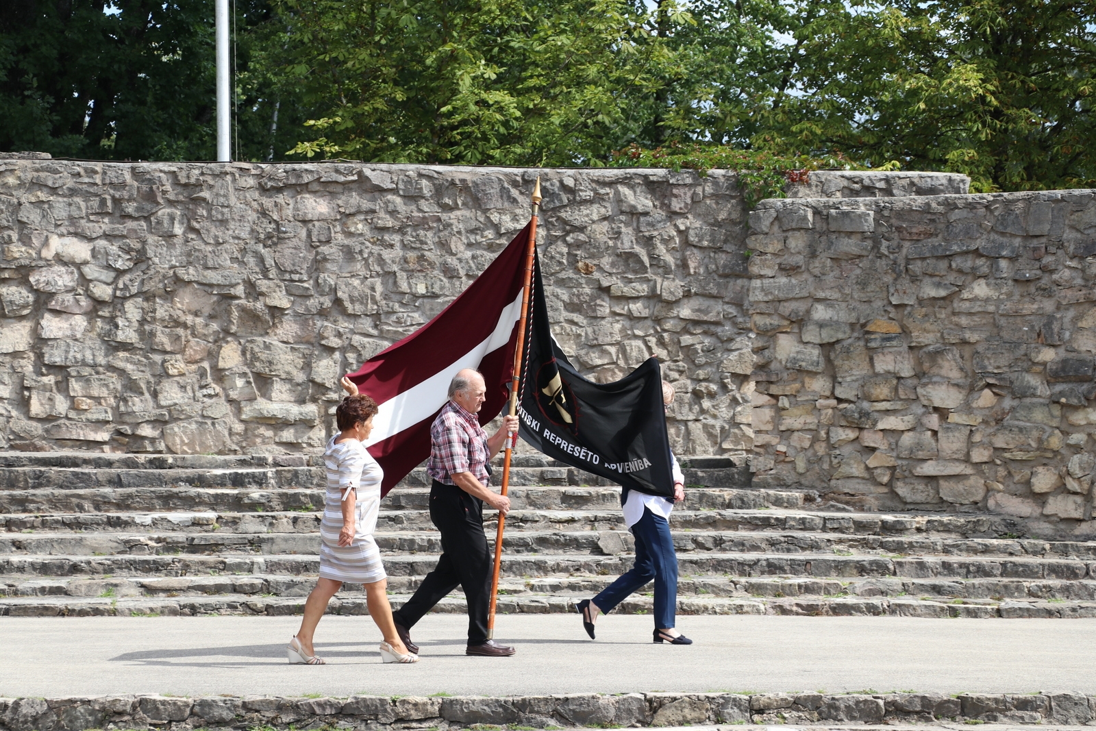 Ikšķilē aizvadīts 24. Latvijas Politiski represēto personu salidojums