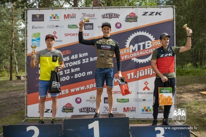 Ar ļoti kuplu dalībnieku skaitu aizvadīts Ikšķiles MTB velobrauciens