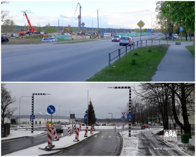 Pilsētā turpinās infrastruktūras sakārtošanas darbi (12.2020.)