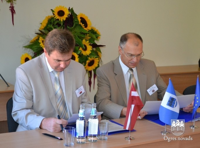 Sadarbības pašvaldību delegācijas pilsētas svētkos