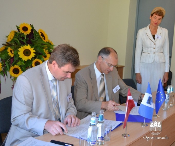 Sadarbības pašvaldību delegācijas pilsētas svētkos