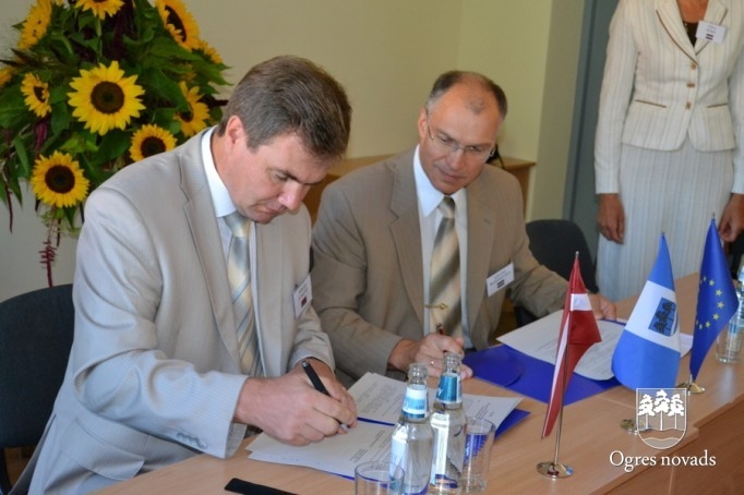 Sadarbības pašvaldību delegācijas pilsētas svētkos
