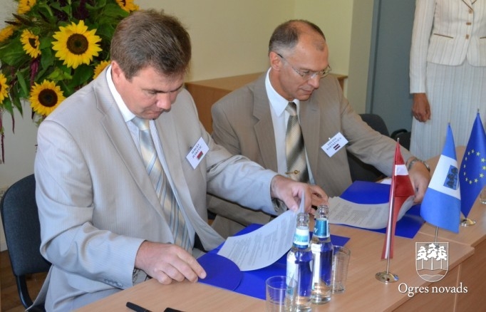 Sadarbības pašvaldību delegācijas pilsētas svētkos