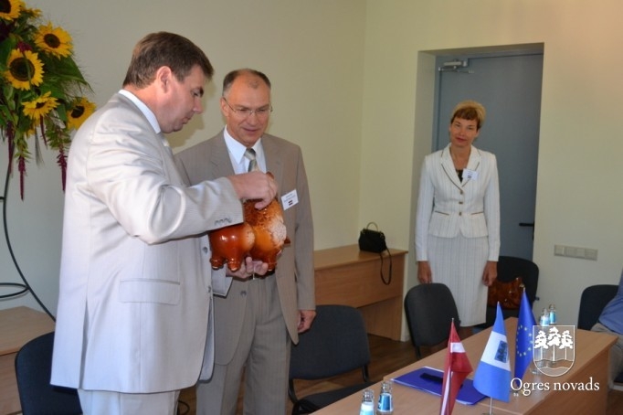 Sadarbības pašvaldību delegācijas pilsētas svētkos