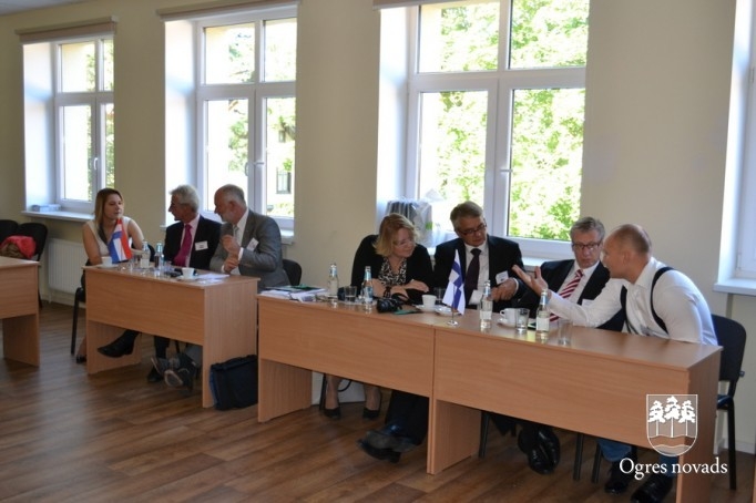 Sadarbības pašvaldību delegācijas pilsētas svētkos