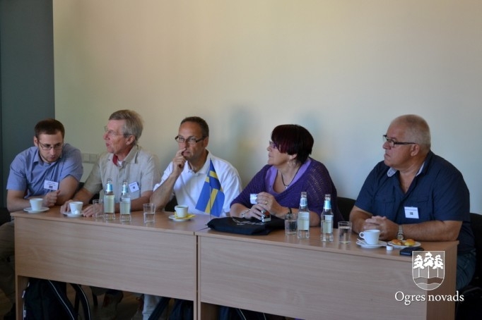 Sadarbības pašvaldību delegācijas pilsētas svētkos