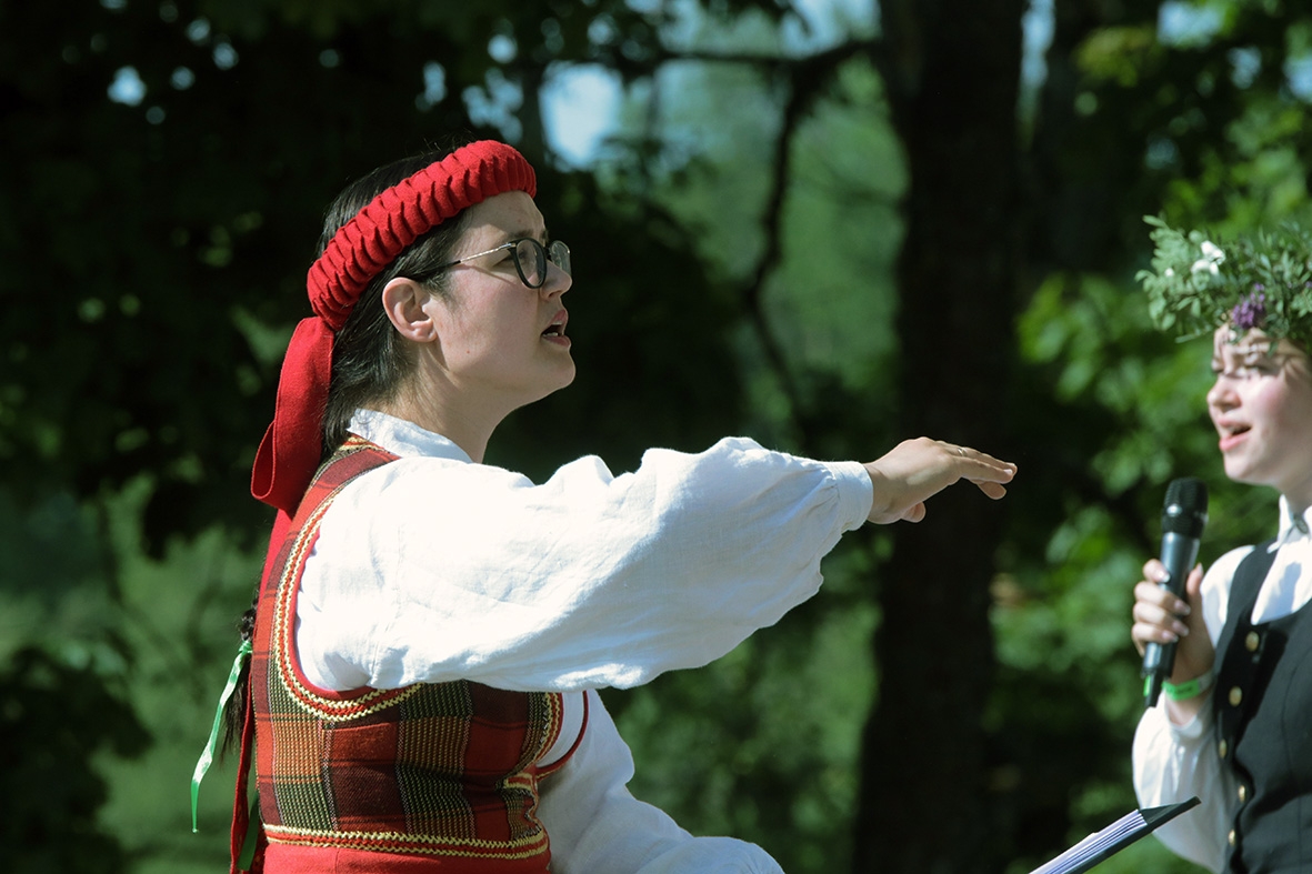 Diriģente profilā pasākumā Sadziedāsim Suntažos! 24.05.2024.
