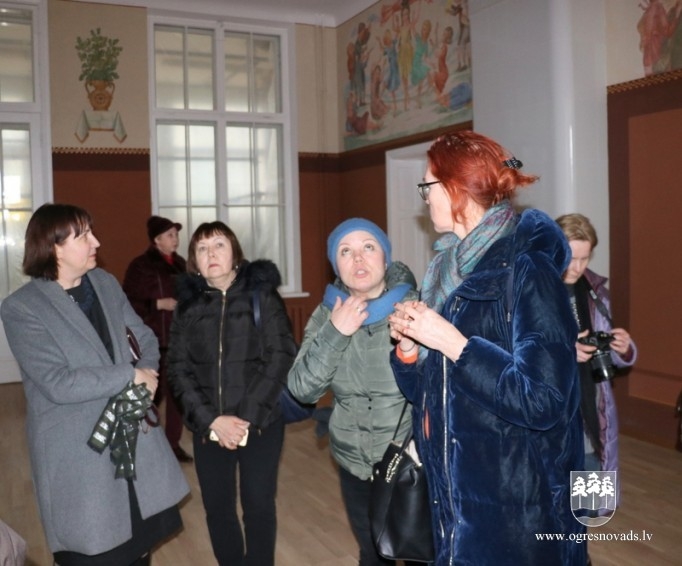 Mākslas akadēmija viesojas sanatorijā "Ogre" (12.03.2020)