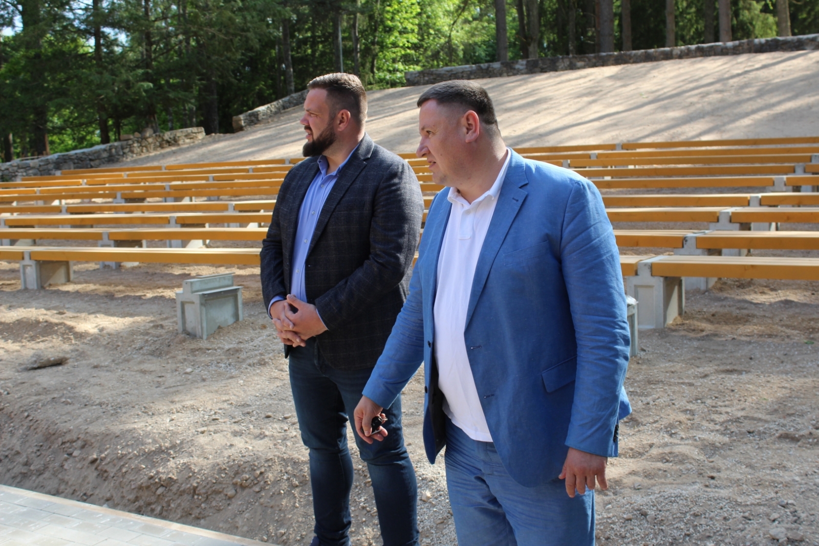 Satiksmes ministra J.Vitenberga vizīte Ogres novadā. 29.05.2023. 