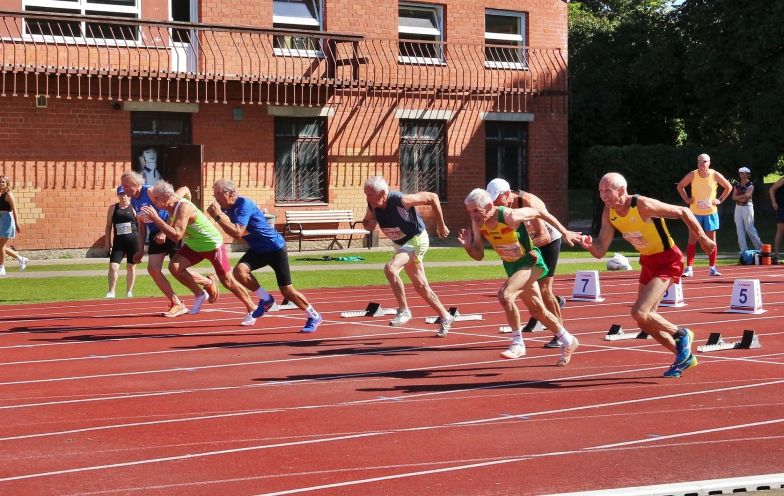 Aivaram Puriņam K65+ grupā zelta medaļa diska mešanā (27,96 m), sudraba medaļa 100 m sprintā (14,52 sek.) un bronzas medaļa šķēpa mešanā (27,98 m).