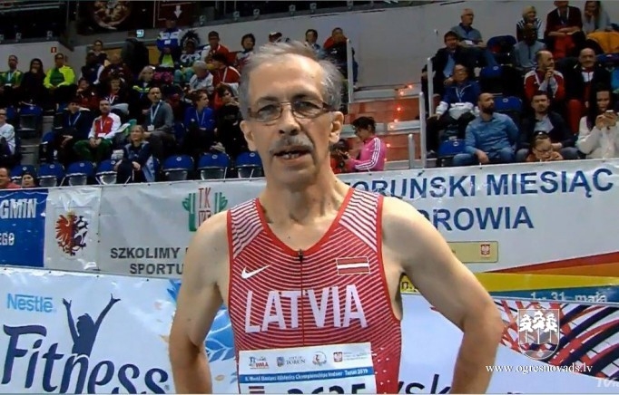 Seši Ogres novada vieglatlētikas veterāni startē pasaules čempionātā