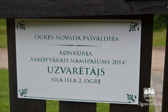 Konkurss "Sakoptākais namīpašums Ogrē 2015"