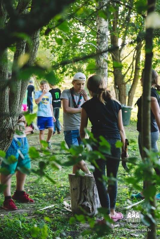 Ogresgala 5. skautu un gaidu vienība piedalās nometnē “5 elementi” (18.08.2020.)