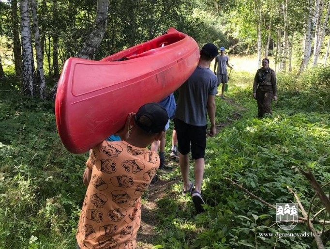 Ogresgala 5. skautu un gaidu vienība piedalās nometnē “5 elementi” (18.08.2020.)