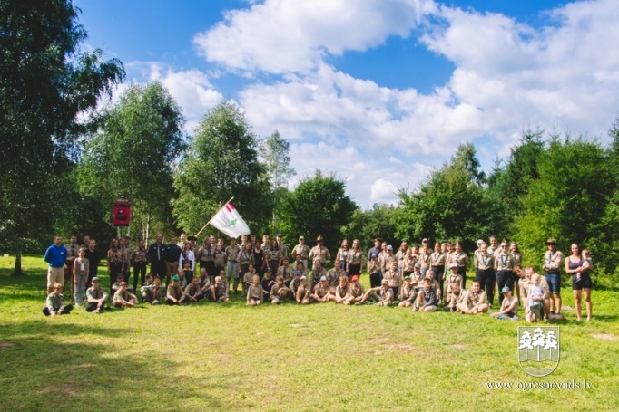 Ogresgala 5. skautu un gaidu vienība piedalās nometnē “5 elementi” (18.08.2020.)