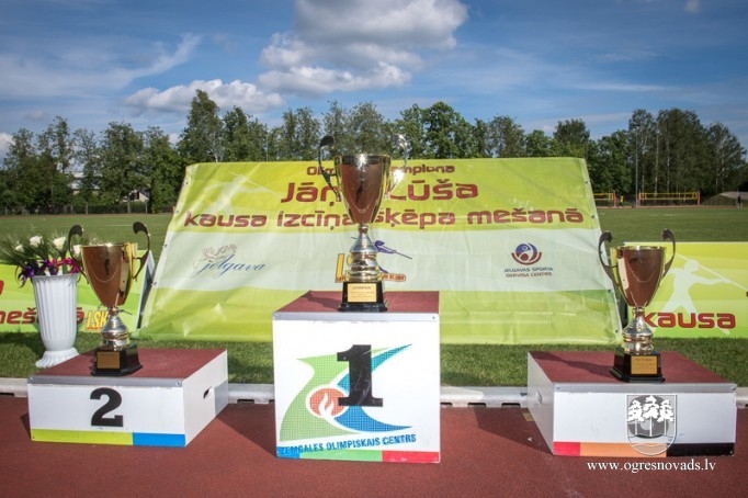 Ogres NSC šķēpmetējiem trīs medaļas J.Lūša kausu izcīņā