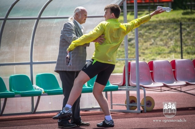 Ogres NSC šķēpmetējiem trīs medaļas J.Lūša kausu izcīņā