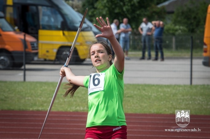 Ogres NSC šķēpmetējiem trīs medaļas J.Lūša kausu izcīņā