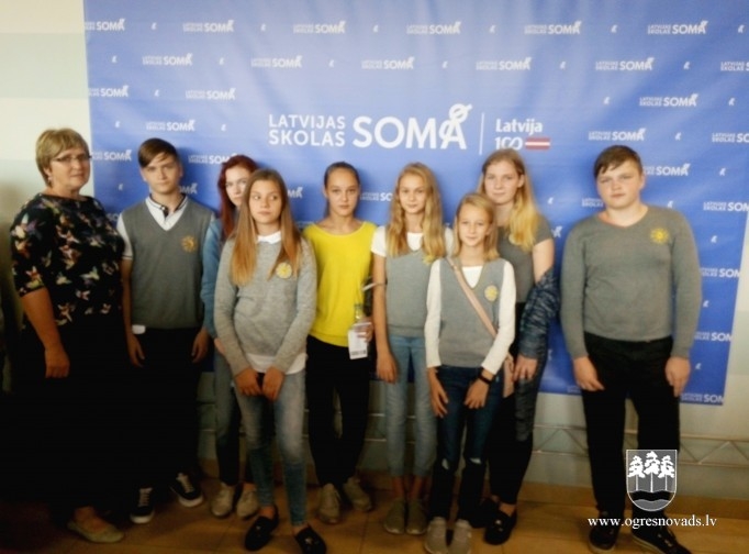 Ogres novada skolēni piedalās iniciatīvā “Latvijas skolas soma”