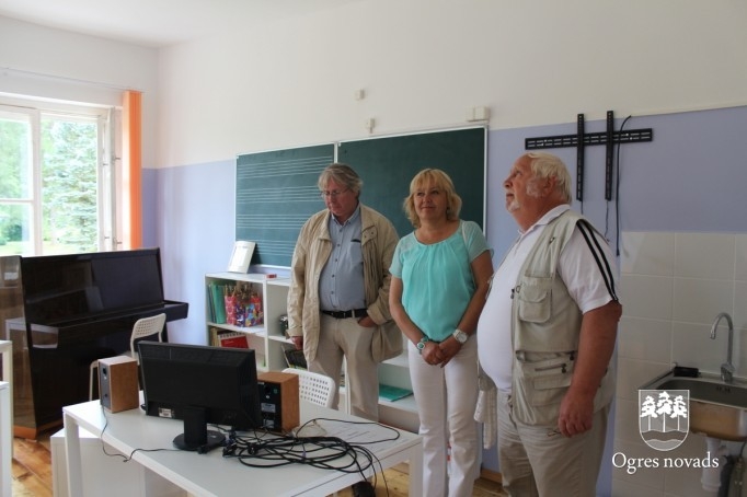 Jaunajam mācību gadam gatavojas skolas Ogres novada pagastos