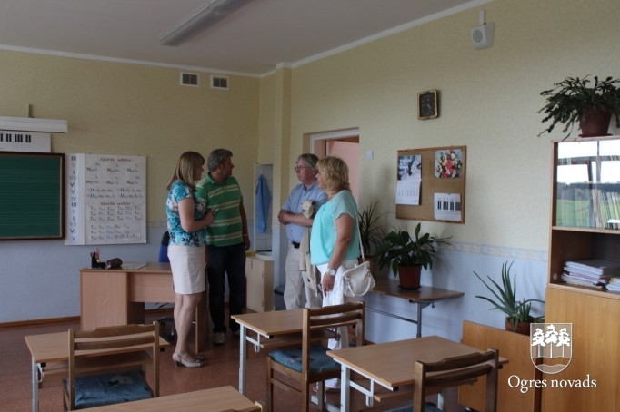 Jaunajam mācību gadam gatavojas skolas Ogres novada pagastos