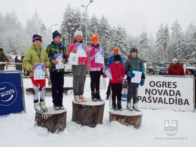 Ziemas prieki Pasaules Sniega dienā Ogrē