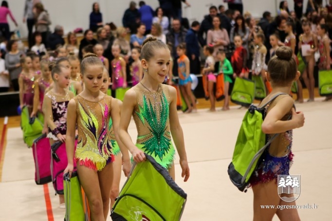 Ogrēnietēm astoņas godalgas sacensībās "Sniegpārsliņas kauss 2019"
