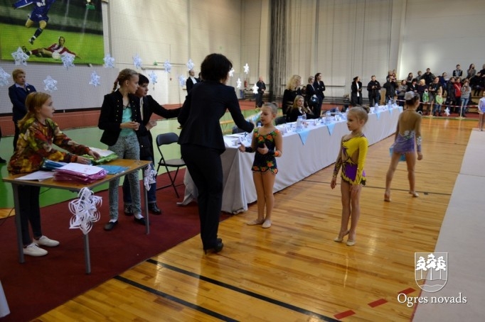 Turnīrs mākslas vingrošanā "Sniegpārsliņas kauss 2014"