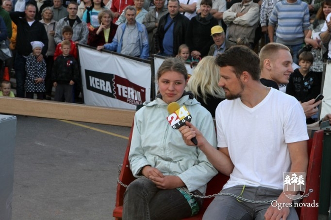 Spēkavīru turnīrā Ogrē dubultuzvara latviešiem