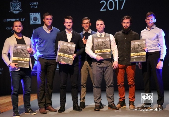 Godina 2017. gada labākos novada sportistus