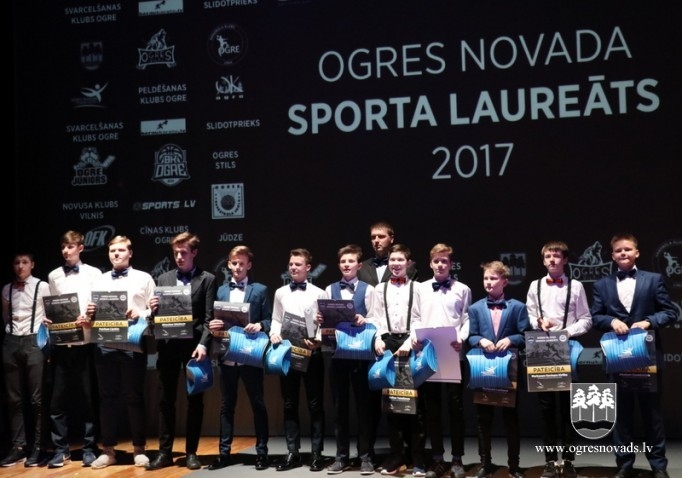 Godina 2017. gada labākos novada sportistus