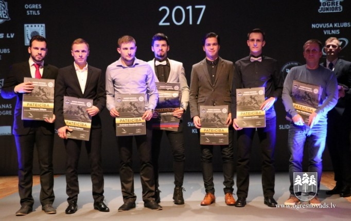 Godina 2017. gada labākos novada sportistus