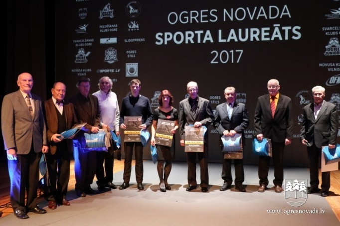 Godina 2017. gada labākos novada sportistus